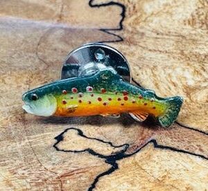 Vintage Brook Trout Pin Mini